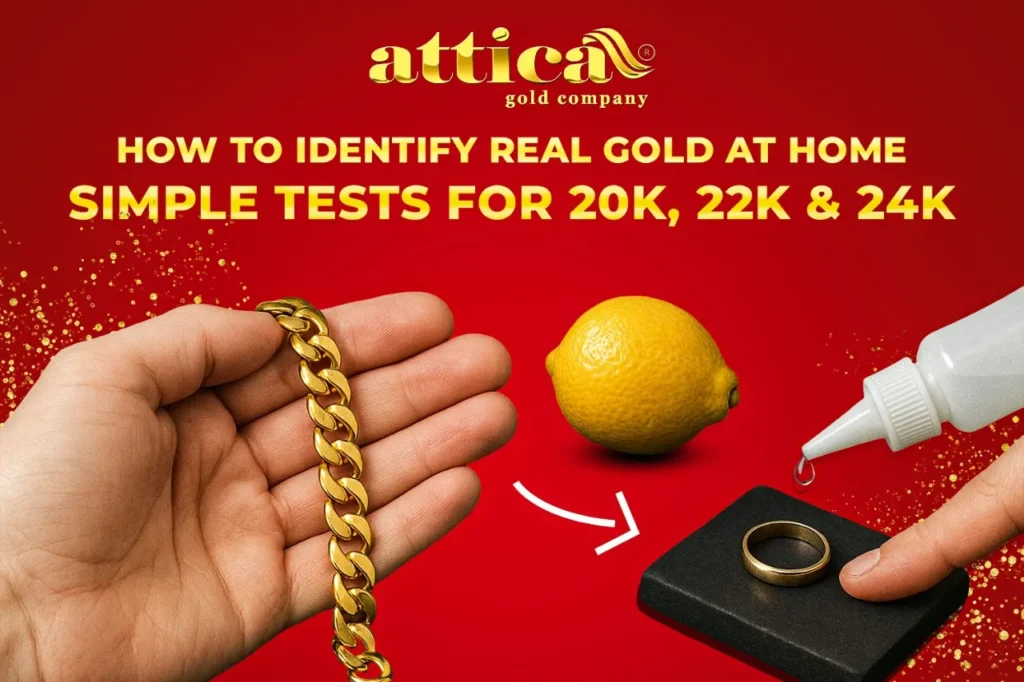 How to Identify Real Gold at Home Simple Tests for 24K 22K and 18K
