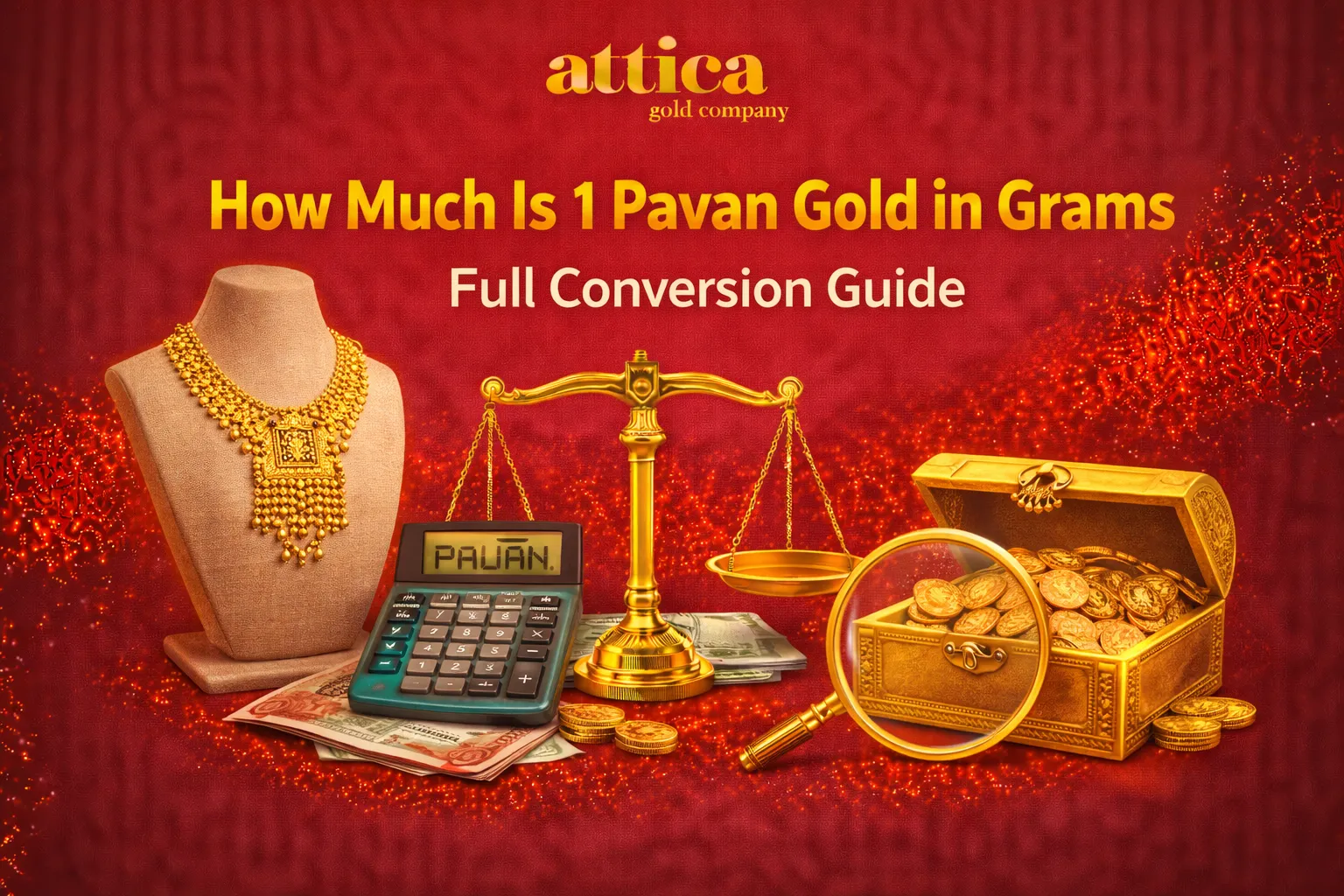 How Much Is 1 Pavan Gold in Grams Full Conversion Guide