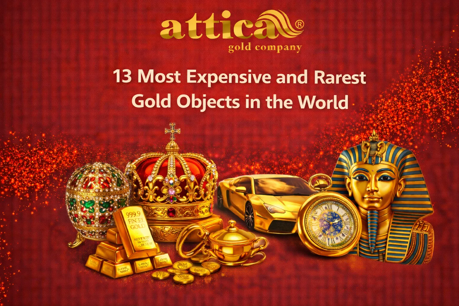 Top 13 Most Expensive and Rarest Gold Objects in the World